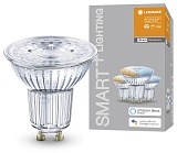 Картинка Ledvance SMART+ WiFi Spot Tunable White 50 45° 4.9 W/2700…6500 K GU10 3pcs от магазина MODA LED